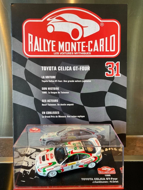 1/43 IXO altaya toyota celica GT four rallye monte carlo 1995 KAN