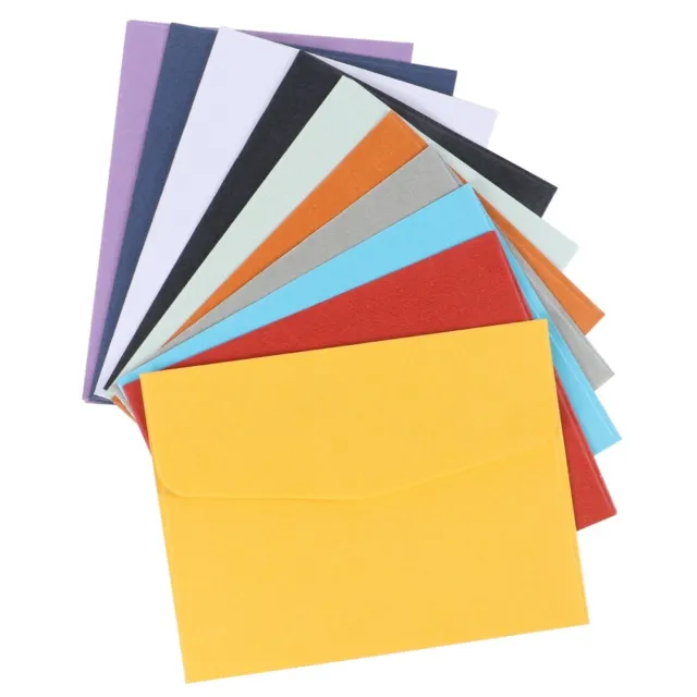 50Pcs Blank V Flap Envelopes, Colorful Invitation Wedding Envelope, Wine  Red