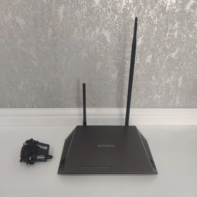 NETGEAR D7000v2 – Nighthawk AC1900 WiFi VDSL/ADSL Modem Router + UPGRADED ANTENA