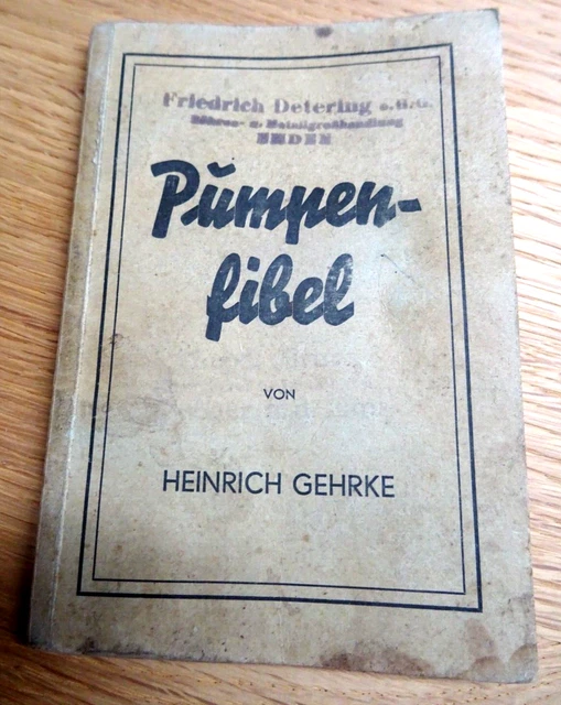 Pumpen Fiebel Loewe Wasserknecht ca. 1955 Detering Emden