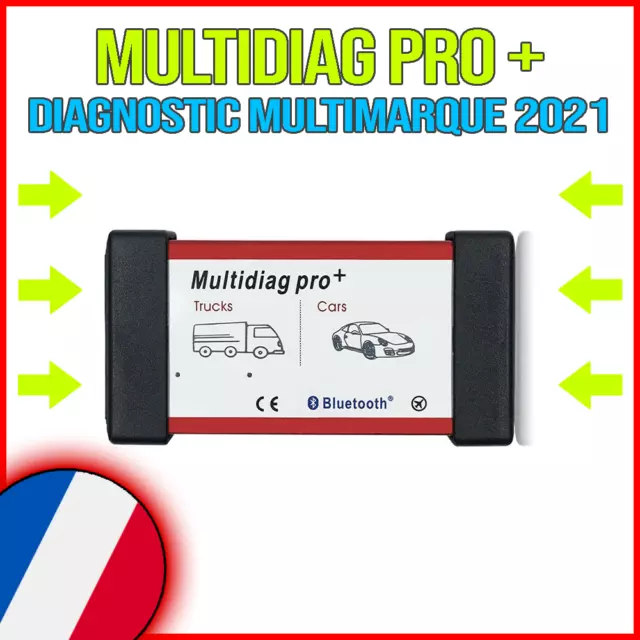 **NEW** MultiDiag Pro+ - Diagnostic Multimarque Automobile / Camion