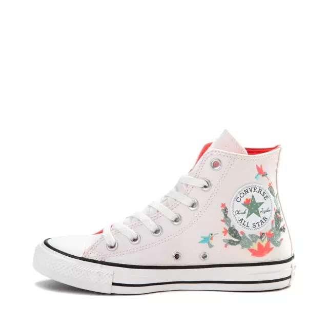 NEW Converse Chuck Taylor All Star Hi Succulents Sneaker Vintage White