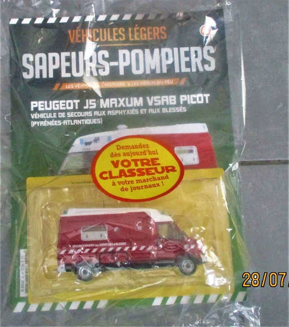 V. SAPEUR POMPIERS LEGERS 1/43 N°54 POLARIS RAN 800 ULS LEGERE DE SECOURS