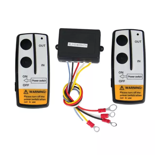 de télécommande et récepteur de treuil électrique 12 V, télécommande de