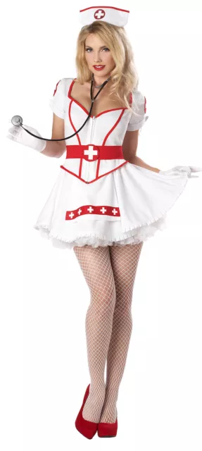 Sexy Doctor Nurse Heart Breaker Adult Women Costume