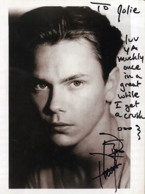 RIVER PHOENIX Signed Photograph - Film Actor - preprint