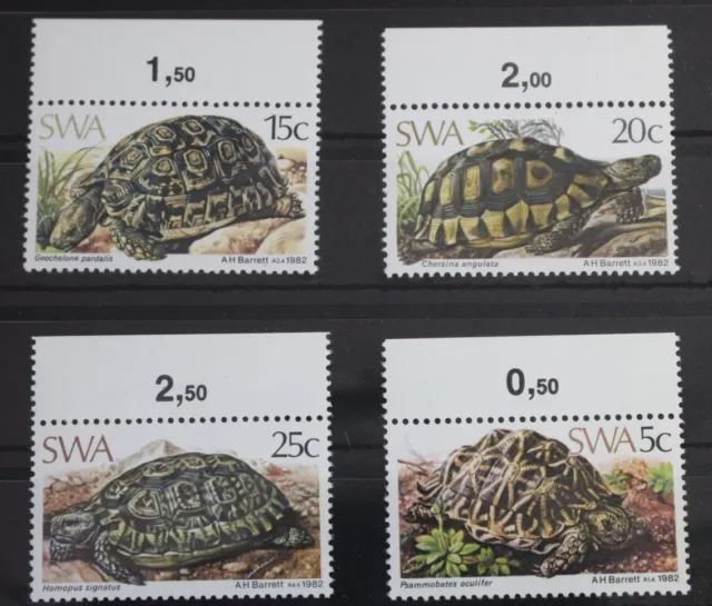 Südwestafrika 516-519 postfrisch Schildkröten #WR650