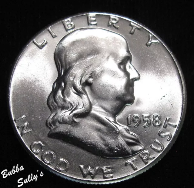 1958 Franklin Half Dollar UNCIRCULATED