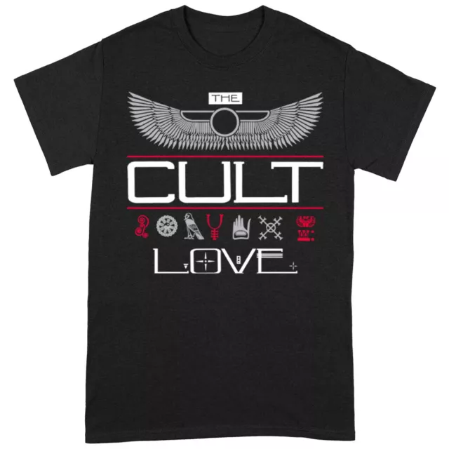 The Cult Love Black T-Shirt NEW OFFICIAL