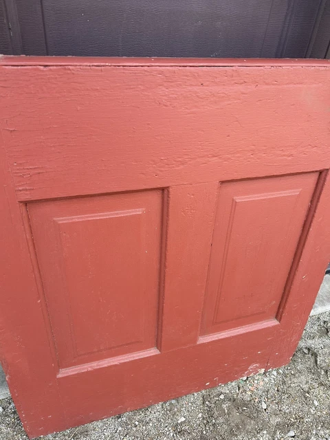 Antique Vintage Wood Entry Door 5