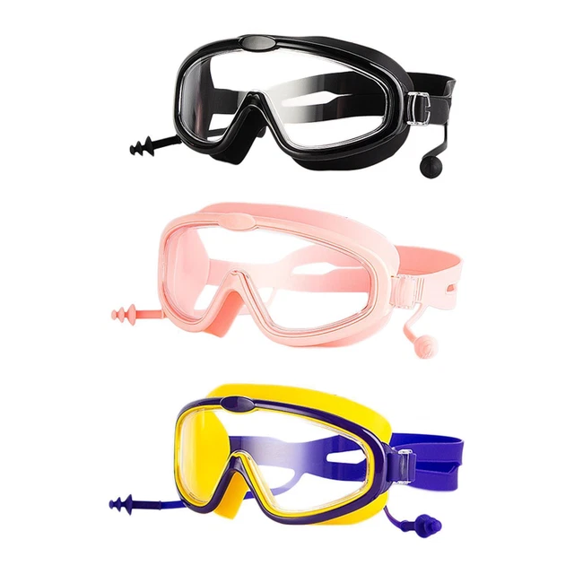 Lunettes De Natation Enfants Unisexe - Antibuée Et Imperméables - Bleues