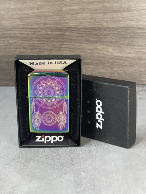 Zippo Dream Catcher Multi Color Windproof Pocket Lighter, 49023