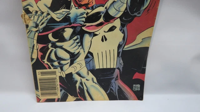 The PUNISHER ANNUAL # 2 MARVEL COMICS 1989 MOON KNIGHT APPEARS ATLANTIS ATTACKS 3