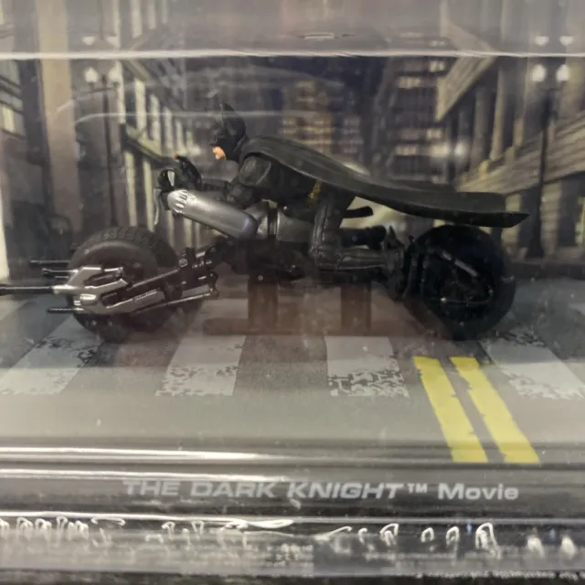 BAT-POD EAGLEMOSS Batman Automobile THE DARK KNIGHT FILM 1/43 Métal / Plastique