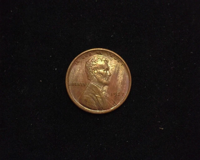 HS&C: 1927 Lincoln Wheat Penny/Cent BU - US Coin