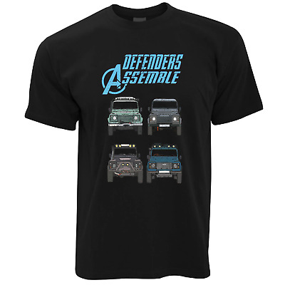 Defenders Assemble Unofficial T-Shirt, 90, 110, 130, Novelty Design *LOOK NEW*