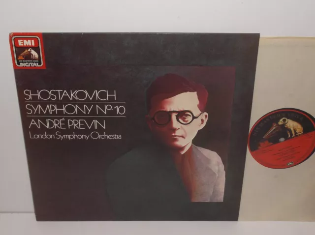 ASD 4405 Shostakovich Symphony No.10 London Symphony Orchestra Andre Previn