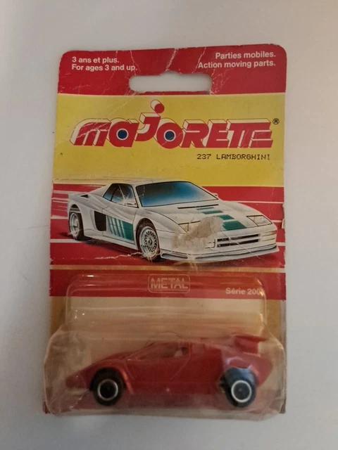 Lamborghini Countach Lp 400 Escala 1/56 Majorette 237-1 | Cuotas sin interés Lamborghini Countach Lp 400 Escala 1/56 Majorette 237-1 | Cuotas sin interés