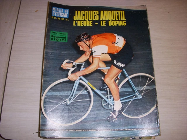 Poster Miroir Du Cyclisme 1967 – Henry Anglade – Photo Vintage Cyclisme