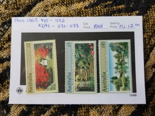 Australia MNH - 1989 Adelaide Botanic Garden