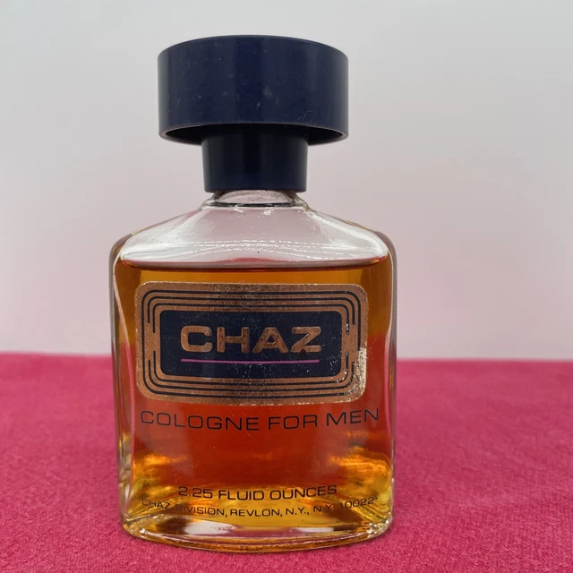 Vintage Chaz For Men Cologne 2.25 Fluid Ounces  Revlon