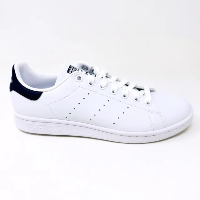 Adidas Originals Stan Smith White Navy Womens Primegreen Shoes Sneakers Q47224