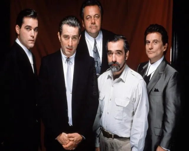 8x10 Goodfellas GLOSSY PHOTO photograph picture print cast robert de niro pesci