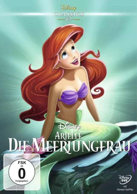ARIELLE, DIE MEERJUNGFRAU (Walt Disney Classics 27) DVD + Schuber NEU+OVP