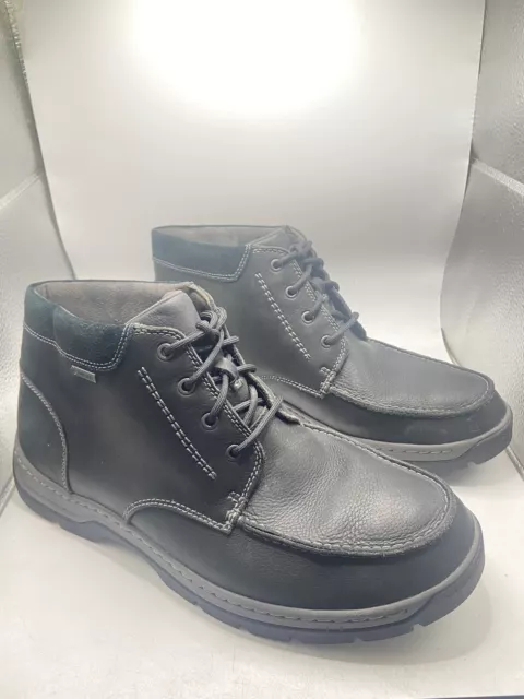 CLARKS 1825 STANTEN Time GTX Gore-Tex Charcoal Grey Boots Shoes UK 13G ...