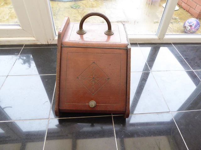 Antique Purdonium / Coal Scuttle box