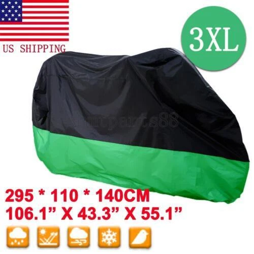 3XL MOTORCYCLE Cover For Honda Goldwing Valkyrie Rune GL 1500 1800 40.