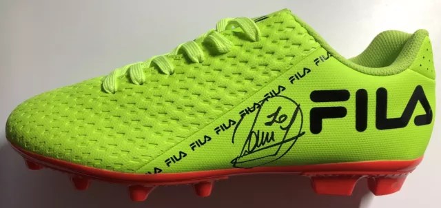 West Ham - Paolo Di Canio Signed Fila Boot **Exact Proof**