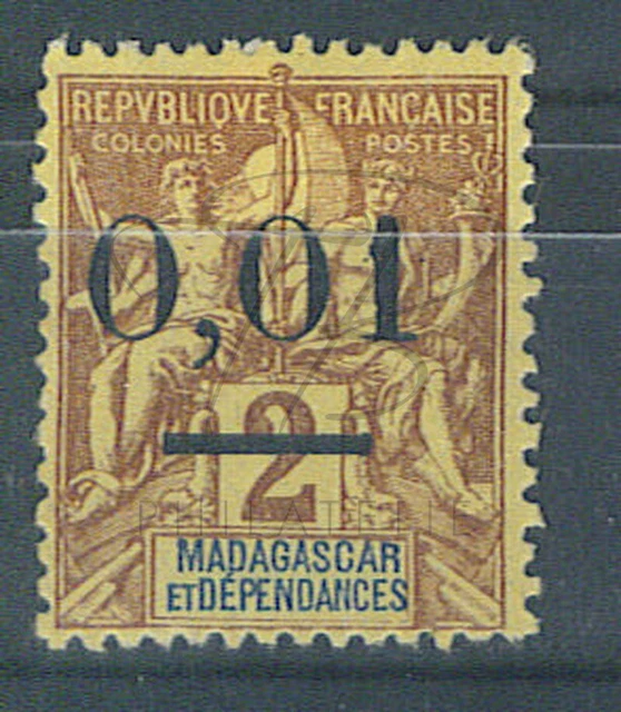 Timbre Madagascar N°254 - 10F - France Libre - Neuf Sans Charnière