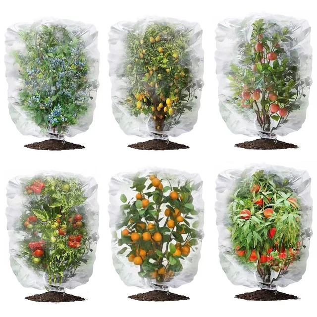 6 Pack Garden Plant Netting Fruits Blueberry Bushes Tomato Protection ...
