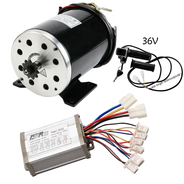36V 800W BRUSH DC Motor Controller for Electric Bicycle Scooter Quad