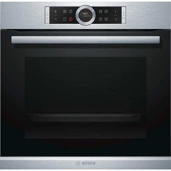 bosch four intégrable 71l 60cm a+ ecocleanplus inox hbg655ns1 serie