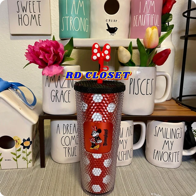 NEW DISNEYLAND 2025 Minnie Mouse Rock The Dots Tumbler Cup Starbucks