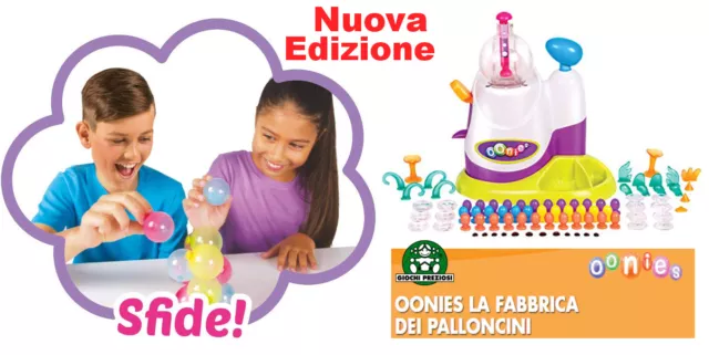 Oonies fabbrica dei palloncini nuova edizione+ ricarica originale giochipreziosi 2