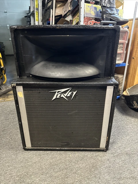 vintage Peavey SP-2 15" 2-Way Loudspeakers 150W Used works great 8 ohm