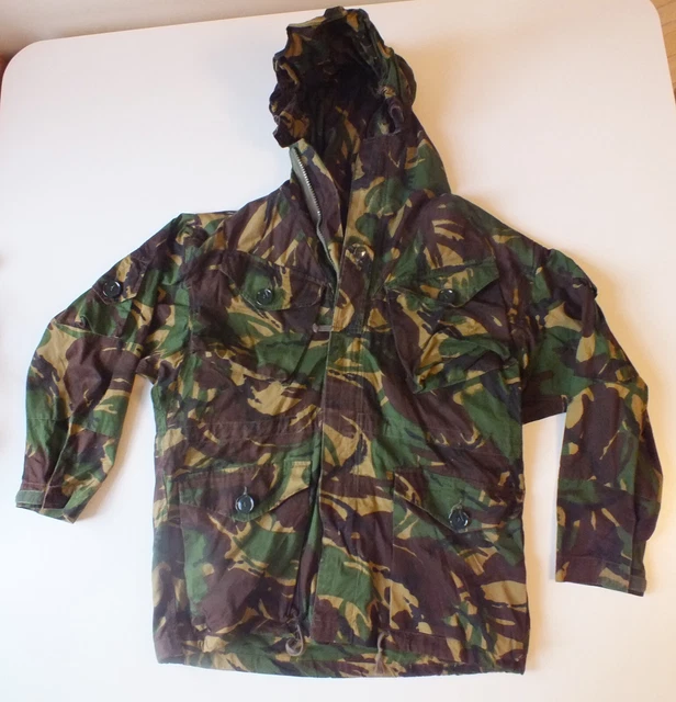 VINTAGE BRITISH ARMY DPM Arctic Windproof Smock SAS Combat Jacket GRADE