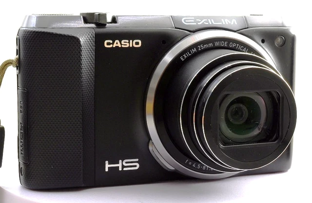 EXC] CASIO EXILIM EX-ZR800 18x Zoom HS 16MP 25mm Wide Black Camera