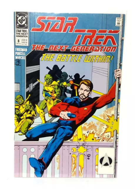 DC Comics Star Trek The Next Generation Issue #8 1990