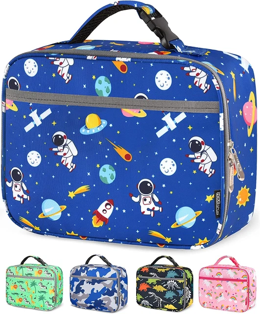 Bolsa de almuerzo aislada para niños caja de almuerzo refrigerador bolsa refrigeradora contenedor de almuerzo fo