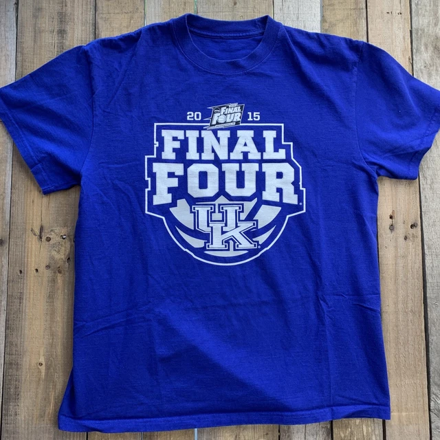 Kentucky Wildcats 2015 Finale Quattro Uomo T-Shirt Misura L