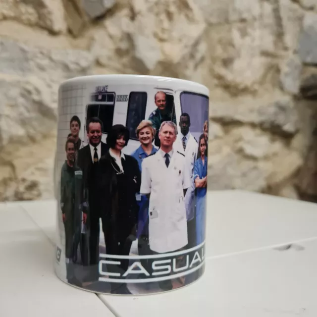 Casualty series 10 style Cup mug 1980s UNOFFICIAL TV drama show Holby