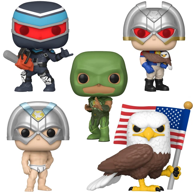 Funko Pop Lotto Pacchetto Di 5 Dc Peacemaker - Fumetto Judomaster Peacemaker