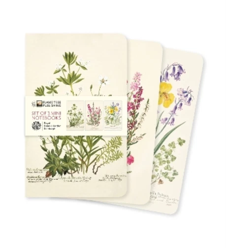 Royal Botanic Garden Edinburgh Set of 3 Mini Notebooks (Notebook) (US IMPORT)