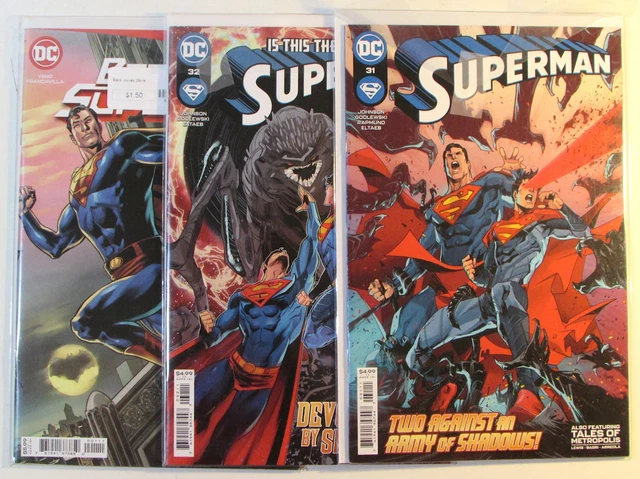 Superman Lot of 3 #31,33,/Batman Annual 1 DC Comics (2021) 1st Print Comic Books