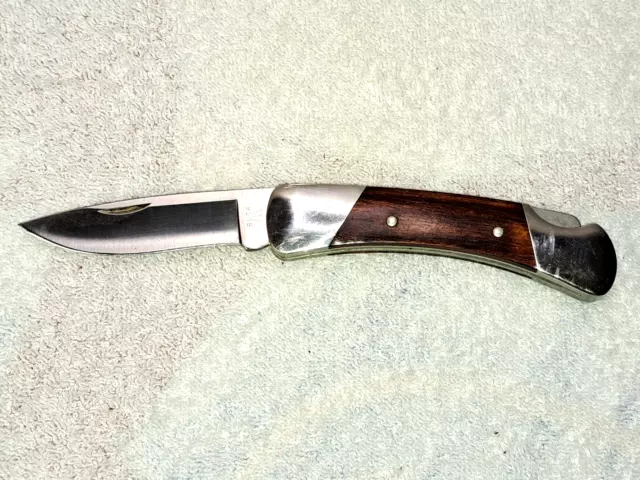 BUCK USA 500 Duke Lock Blade Folding Knife 1993 Rosewood Handles