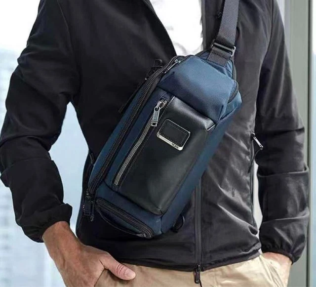 Tumi Rare Camouflage Kelly Sling Bag ALPHA BRAVO Nylon BLK  232399D  NEW